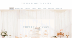 Desktop Screenshot of cherryblossom-cakes.co.uk